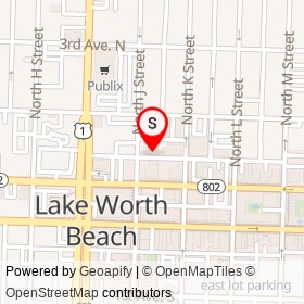 No Name Provided on North J Street, Lake Worth Beach Florida - location map