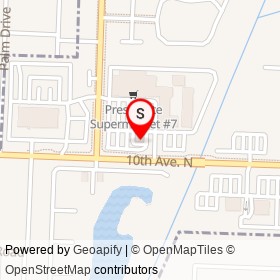 Wendy's on 10th Avenue North,  Florida - location map