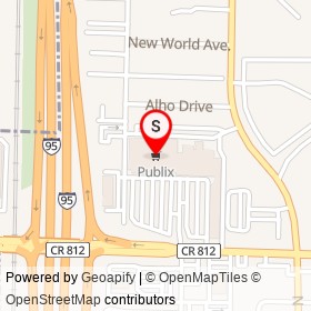 Publix on West Lantana Road,  Florida - location map