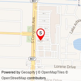 No Name Provided on South Congress Avenue,  Florida - location map