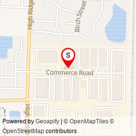 Copperpoint Brewing Company on Commerce Road, Boynton Beach Florida - location map