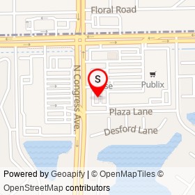 Starbucks on North Congress Avenue, Boynton Beach Florida - location map