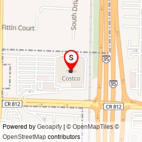 Costco on Sunset Road,  Florida - location map