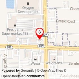 7-Eleven on South Congress Avenue,  Florida - location map