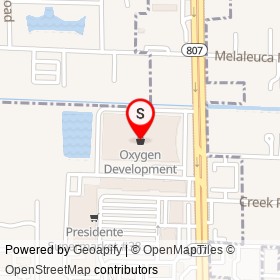 Oxygen Development on South Congress Avenue,  Florida - location map