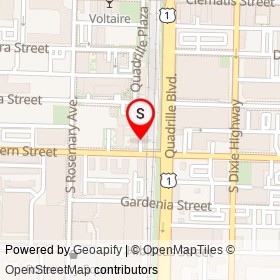 Chelsea Lane & Co on Fern Street, West Palm Beach Florida - location map