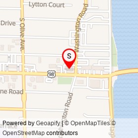 No Name Provided on Southern Boulevard, West Palm Beach Florida - location map