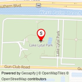 Lake Lytal Park on ,  Florida - location map
