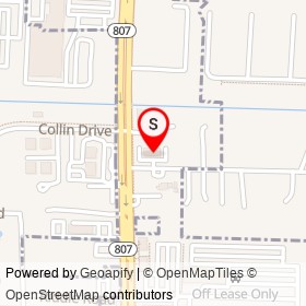 JN Equipment Superstore on South Congress Avenue,  Florida - location map