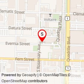 No Name Provided on Evernia Street, West Palm Beach Florida - location map