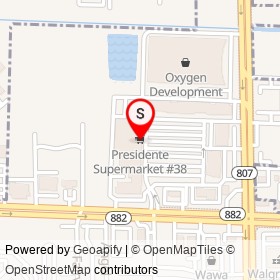 Presidente Supermarket #38 on Forest Hill Boulevard,  Florida - location map