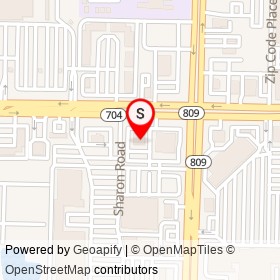 Buffalo Wild Wings on Sharon Road,  Florida - location map