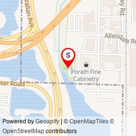 Stub Canal Park (Palm Beach County) on , West Palm Beach Florida - location map