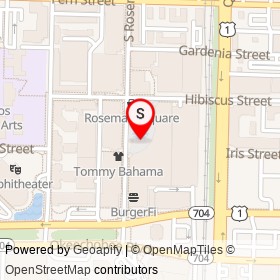 No Name Provided on Rosemary Square, West Palm Beach Florida - location map
