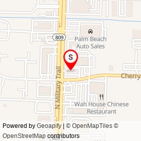 Wendy's on North Military Trail,  Florida - location map