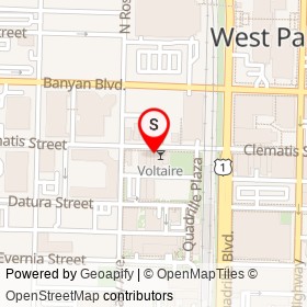 Lost Weekend WPB on Clematis Street, West Palm Beach Florida - location map