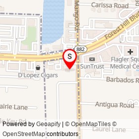 Stop & Shop on Florida Mango Road, Lake Clarke Shores Florida - location map