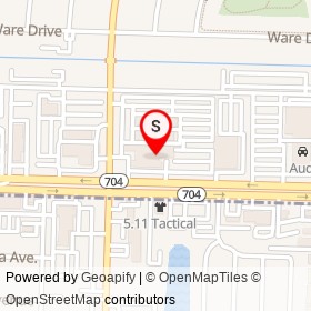 Chevrolet on Okeechobee Boulevard, West Palm Beach Florida - location map