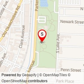 No Name Provided on Parker Avenue, West Palm Beach Florida - location map