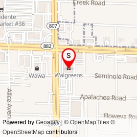 Walgreens on South Congress Avenue,  Florida - location map