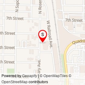 No Name Provided on North Rosemary Avenue, West Palm Beach Florida - location map
