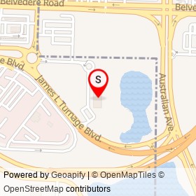 Home2 Suites by Hilton West Palm Beach Airport on James L Turnage Boulevard,  Florida - location map