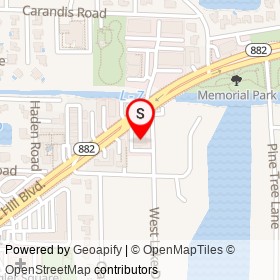 Medical Specialists of the Palm Beaches on Forest Hill Boulevard, Lake Clarke Shores Florida - location map