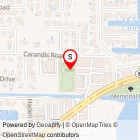 No Name Provided on Carandis Road, Lake Clarke Shores Florida - location map