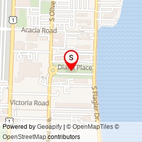 Norton Gallery Park on , West Palm Beach Florida - location map