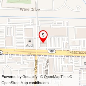 Rooms To Go on South Chillingworth Drive, West Palm Beach Florida - location map