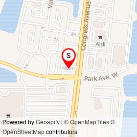 Sonic on Park Avenue West, Lake Park Florida - location map