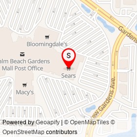 Sears on PGA Boulevard,  Florida - location map