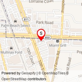 No Name Provided on Northlake Boulevard, North Palm Beach Florida - location map