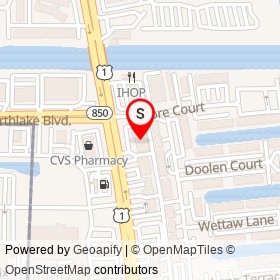 Walgreens on Shore Court, North Palm Beach Florida - location map