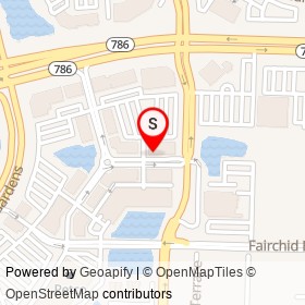 Five Guys on Legacy Avenue, North Palm Beach Florida - location map
