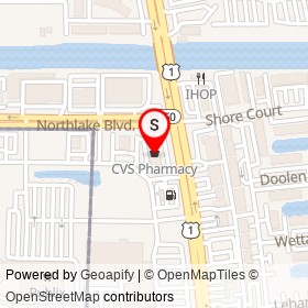 CVS Pharmacy on Federal Highway, Lake Park Florida - location map