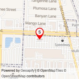 Chick-fil-A Northlake on Northlake Boulevard, North Palm Beach Florida - location map