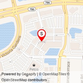 Sal's Pizza on Legacy Avenue, North Palm Beach Florida - location map