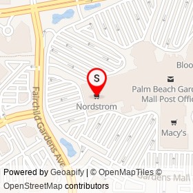 Nordstrom on PGA Boulevard,  Florida - location map