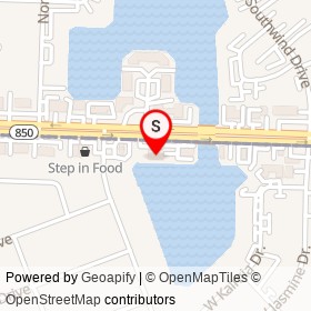 The Catch on Northlake Boulevard, North Palm Beach Florida - location map