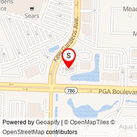 Wells Fargo on PGA Boulevard,  Florida - location map