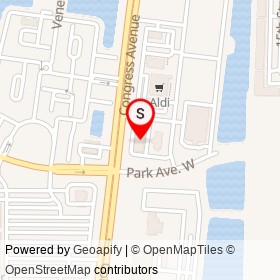 No Name Provided on Congress Avenue, Lake Park Florida - location map