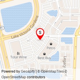 Legacy Place on Fairchid Extension, North Palm Beach Florida - location map