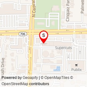 Giuseppe's Italian on West Indiantown Road,  Florida - location map