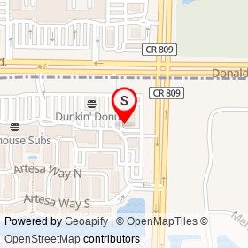 CVS Pharmacy on North Military Trail,  Florida - location map