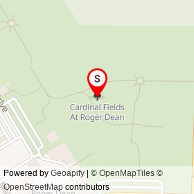Cardinal Fields At Roger Dean on ,  Florida - location map