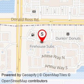Firehouse Subs on Vine Cliff Way East,  Florida - location map