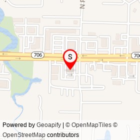 Wells Fargo on South Pennock Lane,  Florida - location map