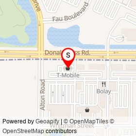 T-Mobile on Donald Ross Road,  Florida - location map