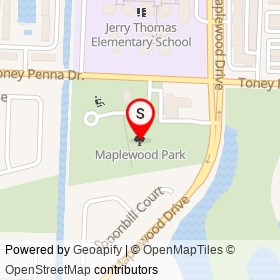 Maplewood Park on ,  Florida - location map